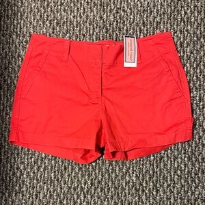 Vineyard Vines Vibrant Red Women's Cargo Shorts